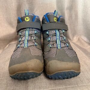 Merrell Kids' Outdoor Adventure Shoes - Gray and Blue